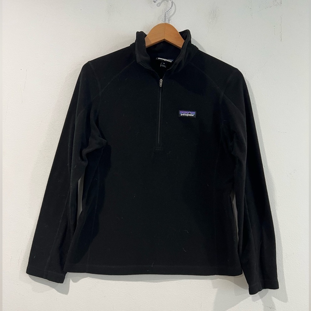 Patagonia Women's Micro D Quarter-Zip Fleece Jacket Size Medium